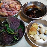 #暖冬酱在手，嗨吃部队锅#巨好吃的紫苏焖鸭的做法图解1