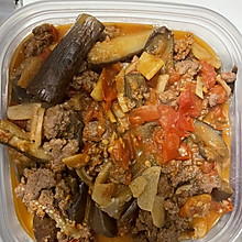 肉末茄子煲