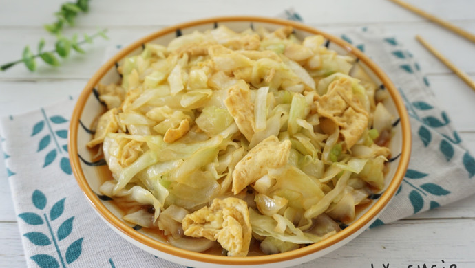 包菜炒蛋