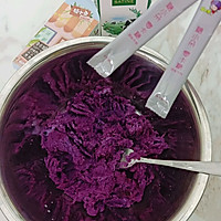 #糖小朵甜蜜控糖秘籍#紫薯燕麦饼的做法图解2