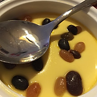 超简易蜜豆蛋奶布丁的做法图解5