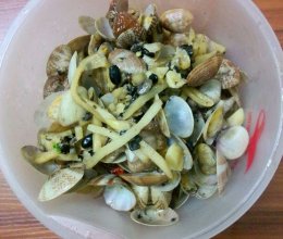 老友炒花甲螺的做法