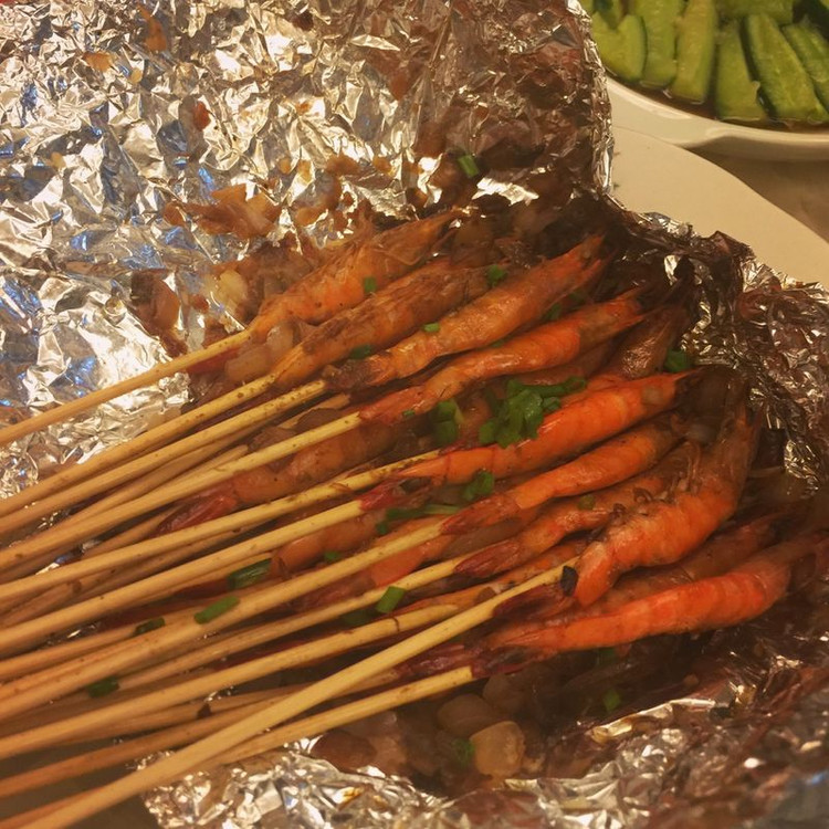 烤虾的做法