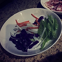 蔬菜培根乌冬炒的做法图解3