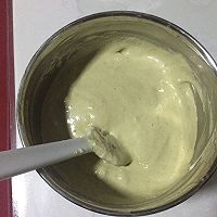 抹茶蔓越梅小戚风的做法图解4
