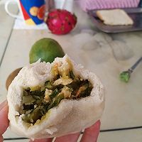 南瓜韭菜包子的做法图解4