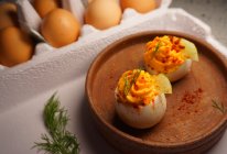 魔鬼蛋Deviled Egg - 欧洲开胃冷餐的做法