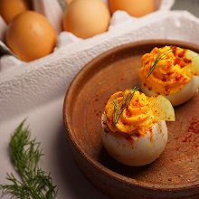 魔鬼蛋Deviled Egg - 欧洲开胃冷餐