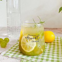 青葡萄气泡水｜初秋必喝的快乐水的做法图解9