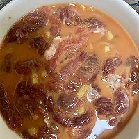 茶树菇炒鸵鸟腿肉的做法图解2