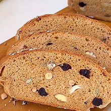 #2022双旦烘焙季-奇趣赛#低脂低卡零负担的全麦坚果面包