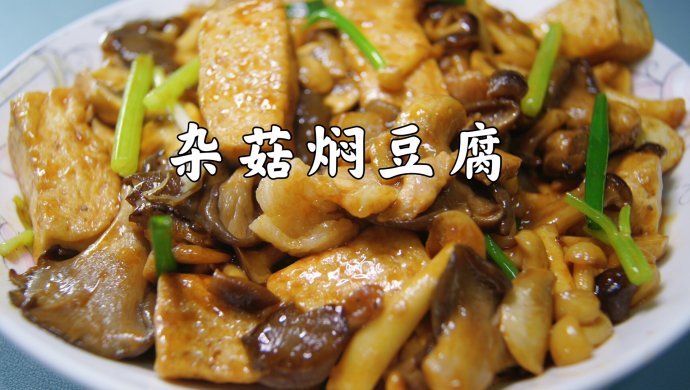 杂菇焖豆腐