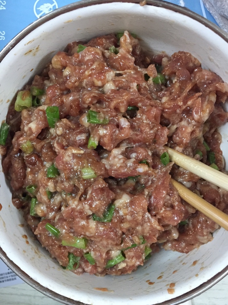 黑米肉包的做法图解3