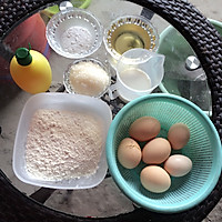 桂花戚风蛋糕的做法图解1