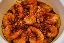 白菜豆腐烩大虾的做法