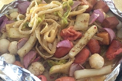 烤箱版麻辣烫大杂烩
