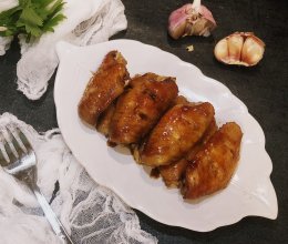 #好吃不上火#蜜汁烤翅的做法