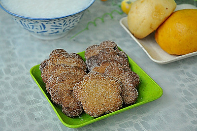 抹茶糖霜饼干