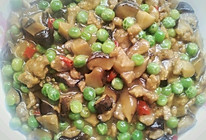 香菇肉沫焖豌豆的做法