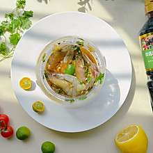 #珍选捞汁 健康轻食季#捞汁酸辣生腌虾