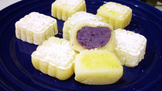 微波炉做冰皮月饼