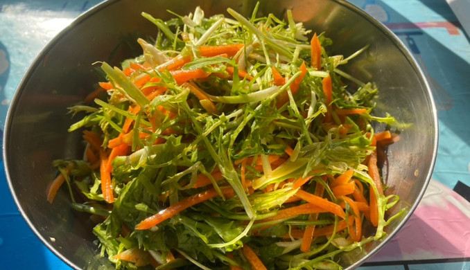 凉拌菜～苦菊胡萝卜