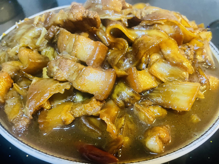 猪肉白菜炖粉条的做法