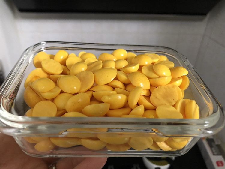 蛋黄溶豆 宝宝小零食的做法