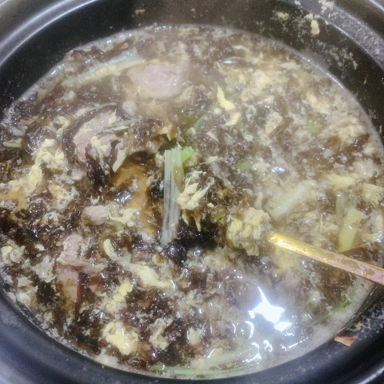 牛肉紫菜羹的做法