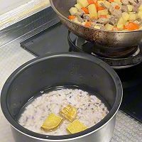 咖喱牛肉蔬菜焖饭的做法图解5