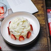#321沙拉日#土豆泥草莓蛋糕春日轻食有颜有料的做法图解5