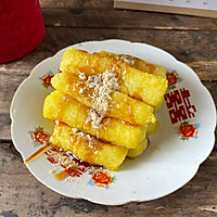 #年夜饭菜谱#甜甜蜜蜜-红糖糍粑的做法图解9