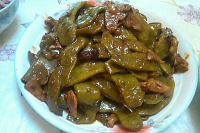 豆角炖肉