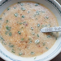 鸡汁肉末葱花水蒸蛋#太太乐鲜鸡汁蒸鸡原汤#的做法图解10