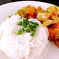 咖喱鸡肉饭——二人份快手午餐的做法图解9