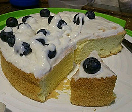 6寸蓝莓蛋糕的做法