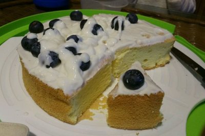 6寸蓝莓蛋糕
