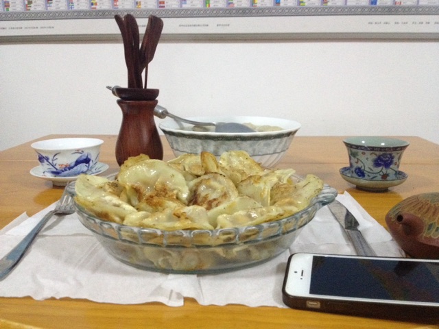 煎饺的做法图解3