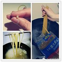 奶油培根意面的做法图解2