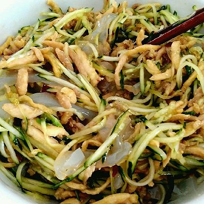 肉丝拉皮