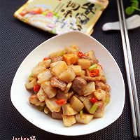 大喜大牛肉粉试用之---小炒藕丁的做法图解12