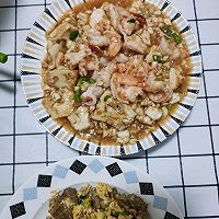 快手虾仁豆腐的做法图解4