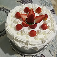 奶油蛋糕（草莓 OR 芒果 ）（8寸）-新手版的做法图解3
