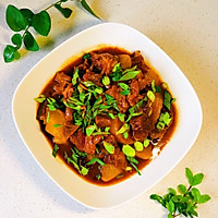 #橄榄中国味 感恩添美味#罗卜烧牛肉的做法图解18