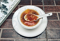 桃胶皂角米木瓜小米甜粥的做法