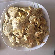 鸡蛋煎豆腐
