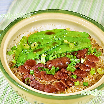 砂煲腊肠糯米饭
