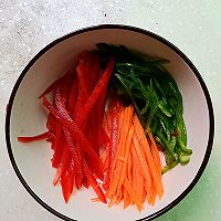 五彩杏鲍菇的做法图解5