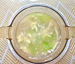 翠绿翠绿的｜黄瓜蛋花汤的做法
