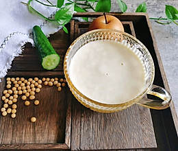 黄瓜雪梨豆浆的做法